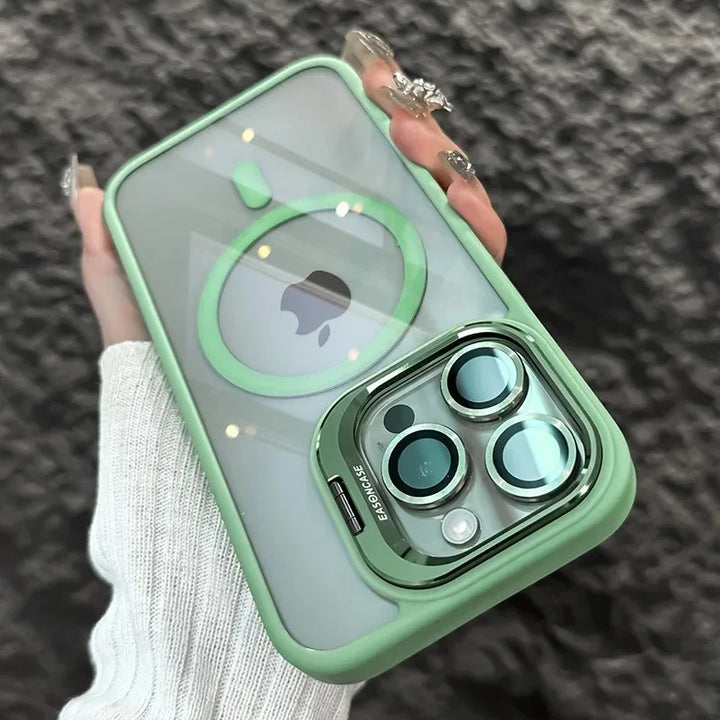 Luxury Magnetic Shockproof Phone Case For iPhone 15