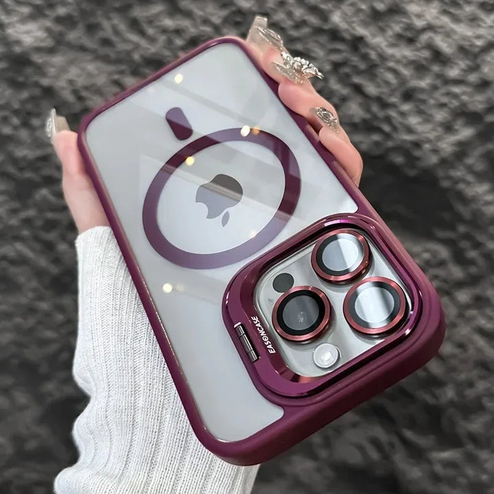 Luxury Magnetic Shockproof Phone Case For iPhone 12