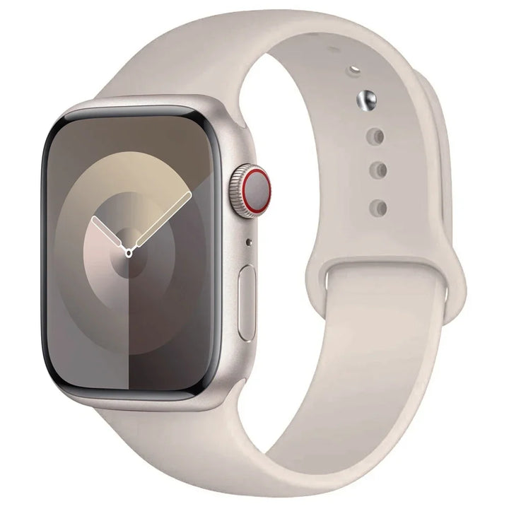 Silicone Band for Apple Watch 42mm 44mm 45mm – M/L Size – Series 3–9 & SE