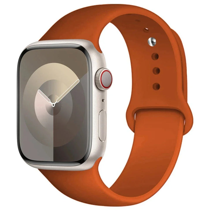Silicone Band for Apple Watch 42mm 44mm 45mm – M/L Size – Series 3–9 & SE