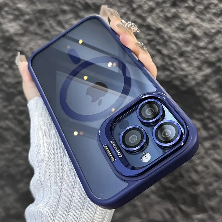 Luxury Magnetic Shockproof Phone Case For iPhone 15