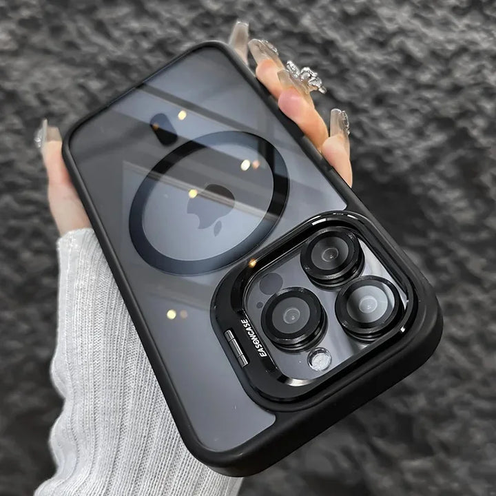 Luxury Magnetic Shockproof Phone Case For iPhone 15