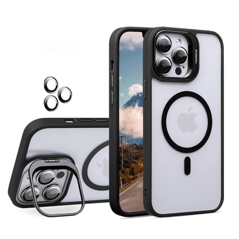 Luxury Magnetic Shockproof Phone Case For iPhone 15